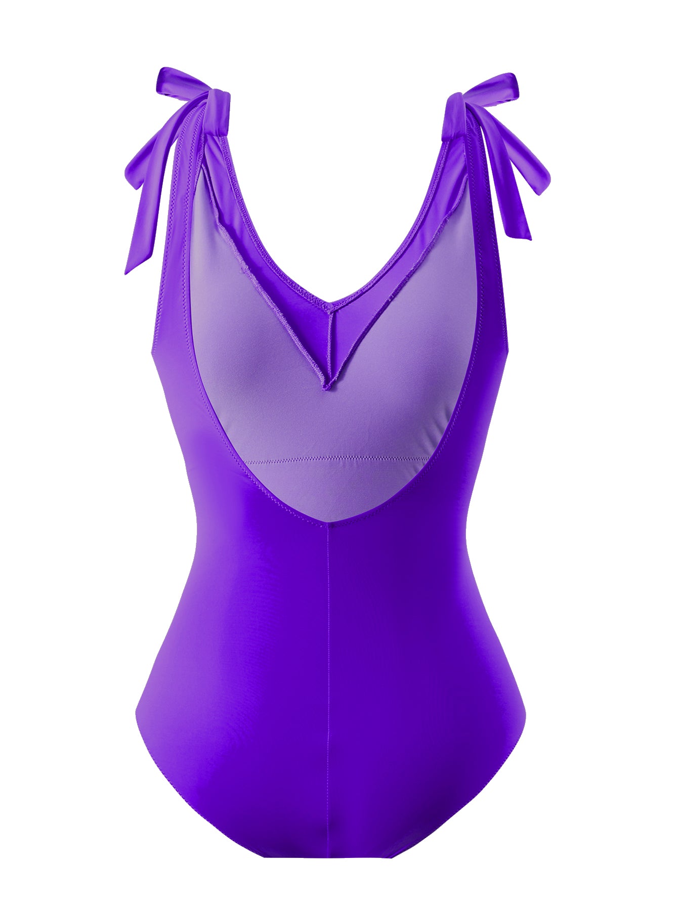 Purple Leopard One Piece Swimsuit With Skirt Coverup