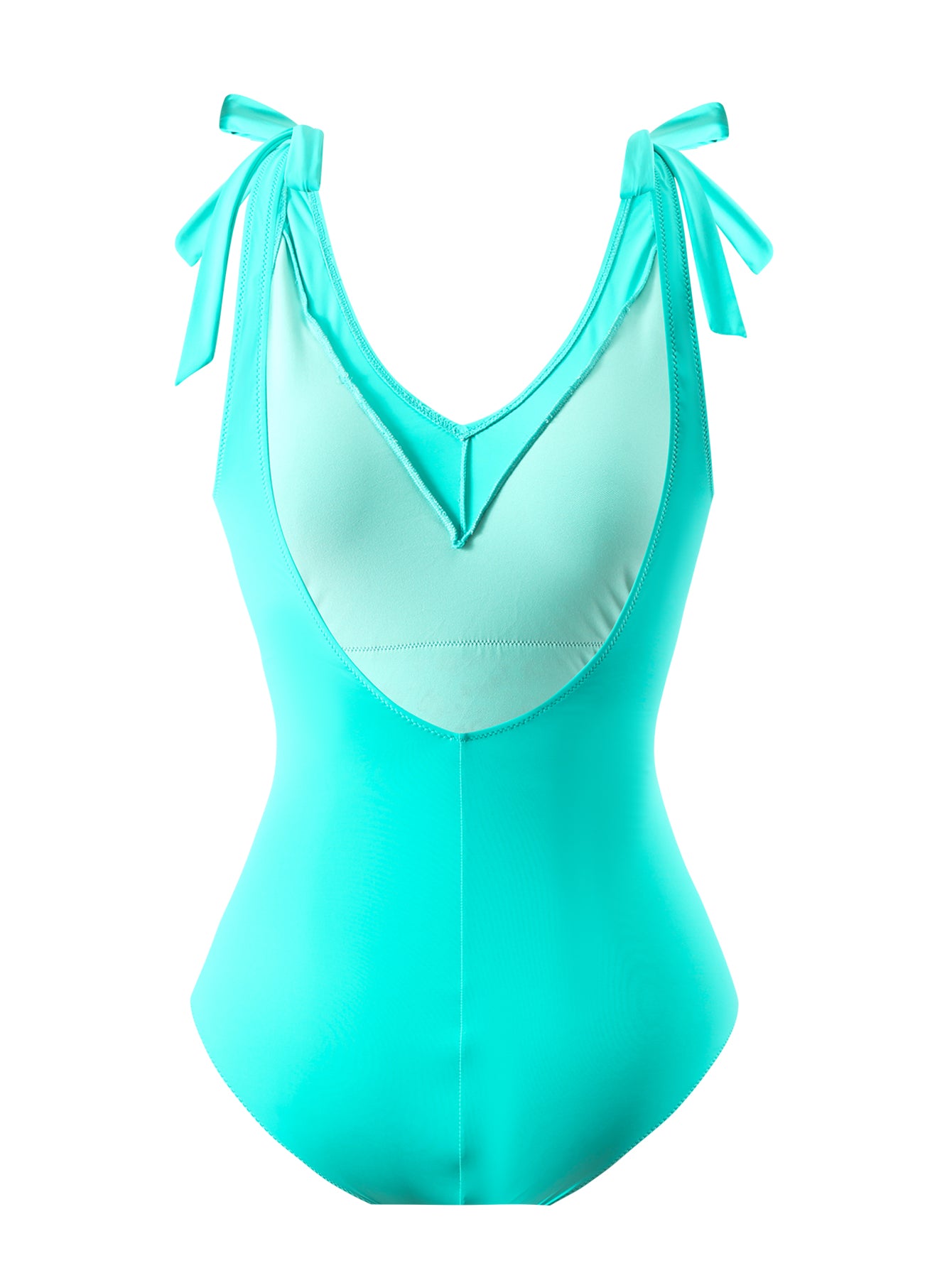 Teal Leopard One Piece Swimsuit With Skirt Coverup